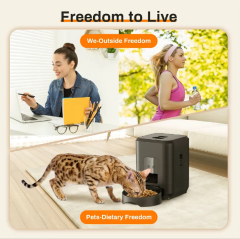 PurrfectPortion Wi-Fi Feeder